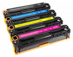 4x Toner Do HP CF210X-213A 2.4/1.8k CMYK