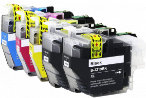 5x Tusz Do Brother LC-3219 LC-3217 65/18ml CMYK