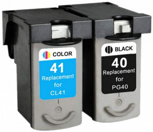 2x Tusz Do Canon PG-40 CL-41 18/16.5ml Black/Color